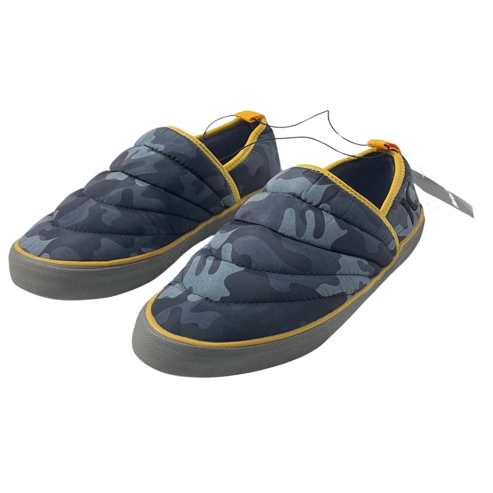 Hurley Puff Chukka Slip-On Shoes - NEW Mens Size 8.5 Grey Camo - #44411-J4